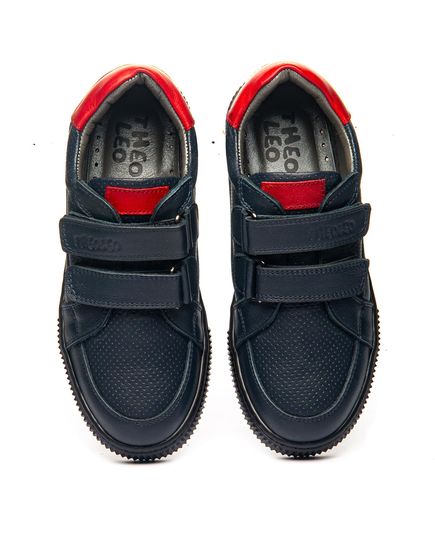 Мокасини для хлопчиків Theo Leo темно-синього кольору, Колір: т.синій, Розмір: 35, зображення 5