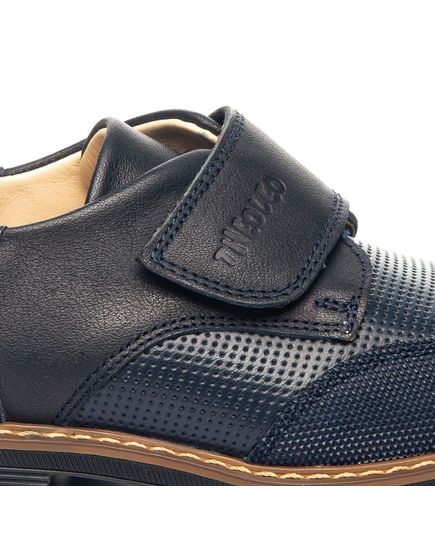 Туфлі для хлопчиків Theo Leo синього кольору, Колір: синій, Розмір: 31, зображення 3