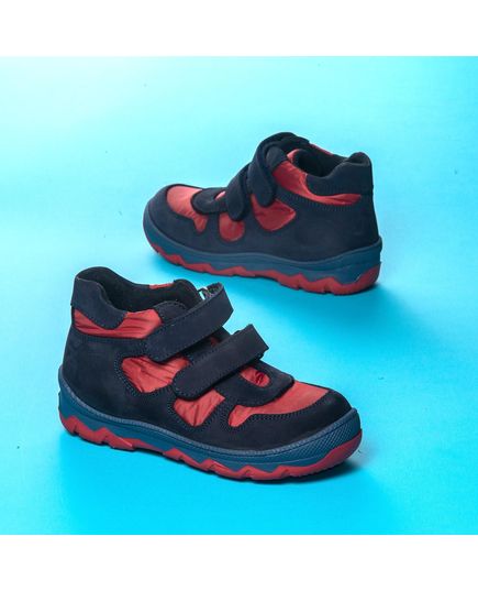 Ботинки для мальчиков, Цвет: т.синій/червоний, Размер: 23, изображение 5