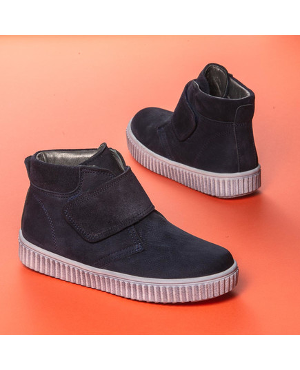 Черевики для хлопчиків Theo Leo темно-синього кольору, Колір: т.синій, Розмір: 22, зображення 5