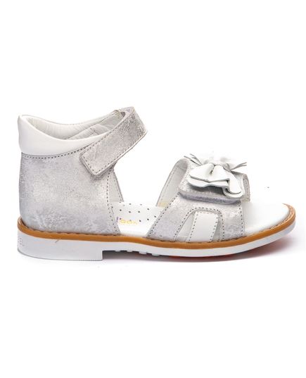 Босоножки для девочек Theo Leo белого цвета, Цвет: білий/срібний, Размер: 36, изображение 2