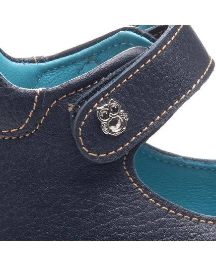 Босоножки для мальчиков Theo Leo темно-синего цвета, Цвет: т.синій, Размер: 24, изображение 3