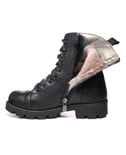 Зимние ботинки для девочек Theo Leo черного цвета, Цвет: чорний, Размер: 28, изображение 5