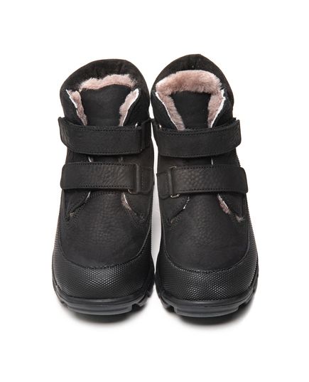 Зимові черевики для хлопчиків  Theo Leo чорного кольору, Колір: чорний, Розмір: 27, зображення 2