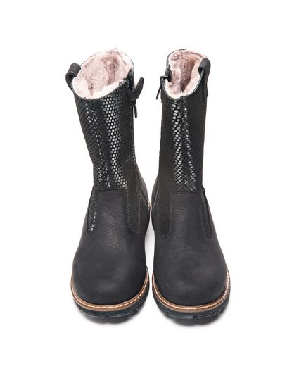 Зимові чоботи для дівчаток Theo Leo чорного кольору, Колір: чорний, Розмір: 38, зображення 2