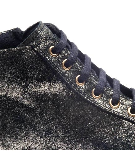 Черевики для дівчат Theo Leo чорного та золотого кольорів, Колір: чорний/золотий, Розмір: 28, зображення 4