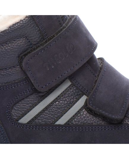 Зимові черевики для хлопчиків Theo Leo синього кольору, Колір: т.синій, Розмір: 35, зображення 3