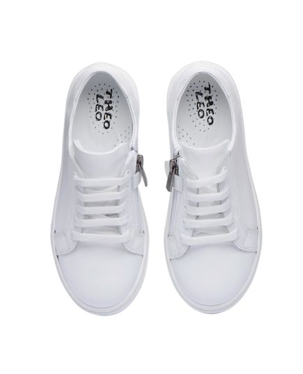 Кросівки для дівчаток Theo Leo білого кольору, Колір: білий, Розмір: 35, зображення 2