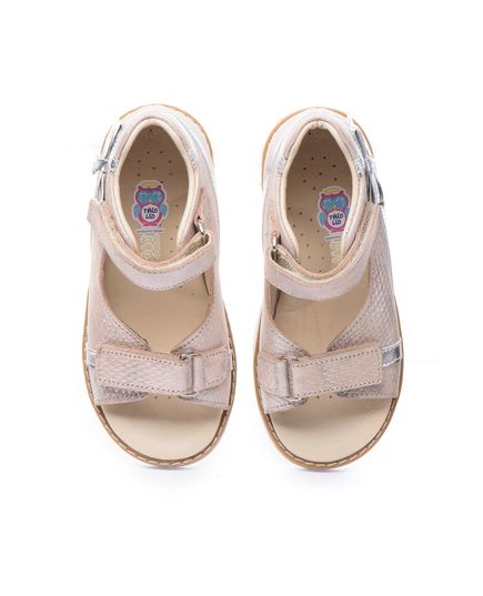 Босоножки для девочек Theo Leo розового цвета, Цвет: рожевий, Размер: 20, изображение 2