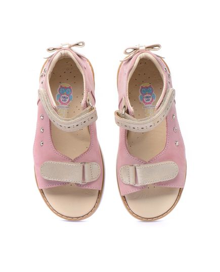 Босоніжки для дівчаток Theo Leo рожевого кольору, Колір: рожевий, Розмір: 28, зображення 2