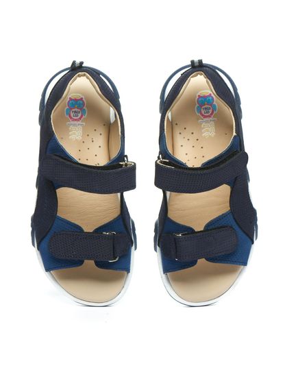 Босоніжки для хлопчиків Theo Leo темно-синього кольору, Колір: т.синій, Розмір: 32, зображення 5