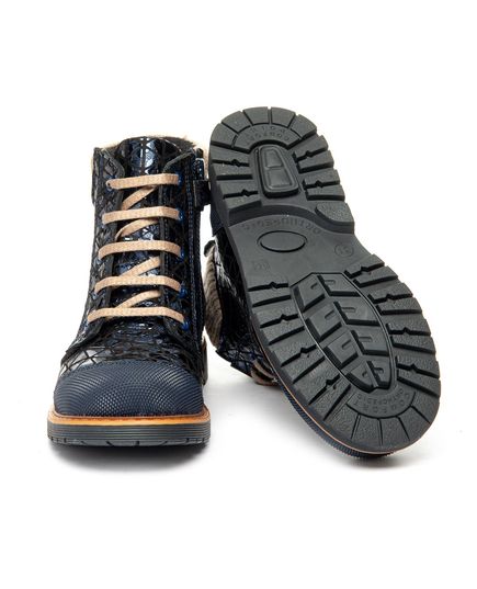 Ботинки для девочек Theo Leo синего цвета, Цвет: синій, Размер: 26, изображение 3