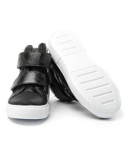 Ботинки для мальчиков Theo Leo разноцветные, Цвет: чорний камуфляж/білий, Размер: 27, изображение 3