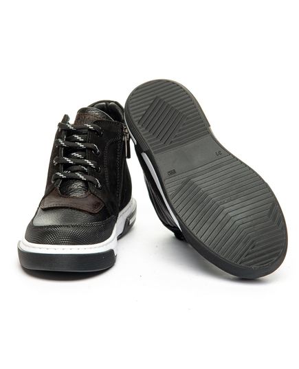 Черевики дитячі Theo Leo чорного кольору, Колір: чорний, Розмір: 28, зображення 3