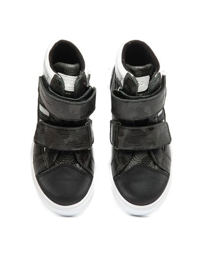 Ботинки для мальчиков Theo Leo разноцветные, Цвет: чорний камуфляж/білий, Размер: 27, изображение 5