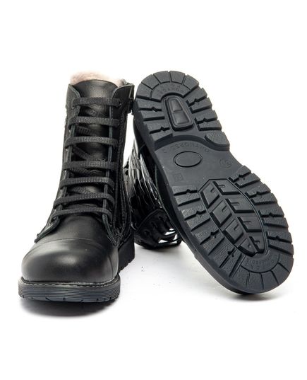 Зимние ботинки для девочек 1362, Цвет: чорний, Размер: 27, изображение 3