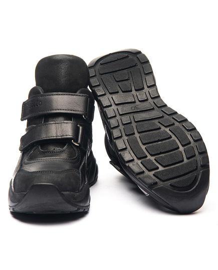 Ботинки для девочек Theo Leo черного цвета, Цвет: чорний, Размер: 26, изображение 4