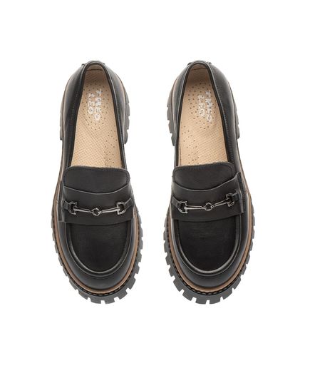 Туфли для девочек Theo Leo черного цвета, Цвет: чорний, Размер: 36, изображение 3