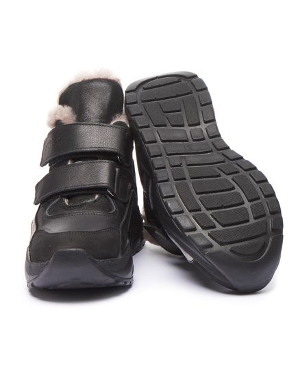 Зимові черевики для дівчаток 1399, Колір: чорний, Розмір: 34, зображення 4