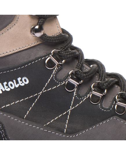 Зимние ботинки для мальчиков Theo Leo серого цвета, Цвет: чорний/сірий, Размер: 27, изображение 3