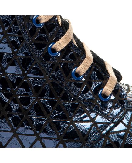 Ботинки для девочек Theo Leo синего цвета, Цвет: синій, Размер: 26, изображение 4