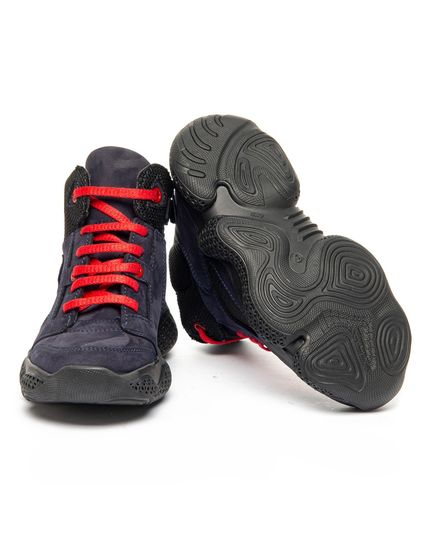 Черевики для хлопчиків Theo Leo синього кольору, Колір: синій/червоний, Розмір: 27, зображення 3