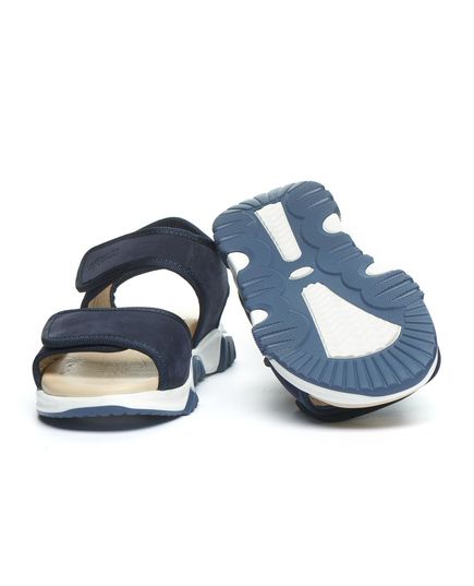 Босоніжки для хлопчиків Theo Leo темно-синього кольору, Колір: т.синій, Розмір: 26, зображення 3