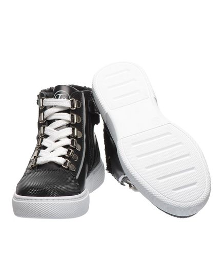 Черевики дитячі Theo Leo чорного кольору, Колір: чорний, Розмір: 30, зображення 4