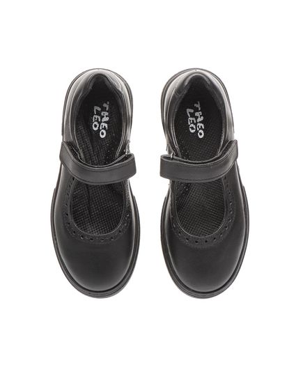 Туфлі для дівчаток Theo Leo чорного кольору, Колір: чорний, Розмір: 36, зображення 3