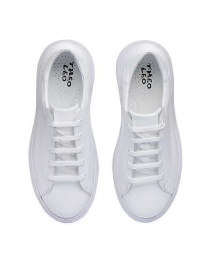 Кросівки для дівчаток Theo Leo білого кольору, Колір: білий, Розмір: 35, зображення 4