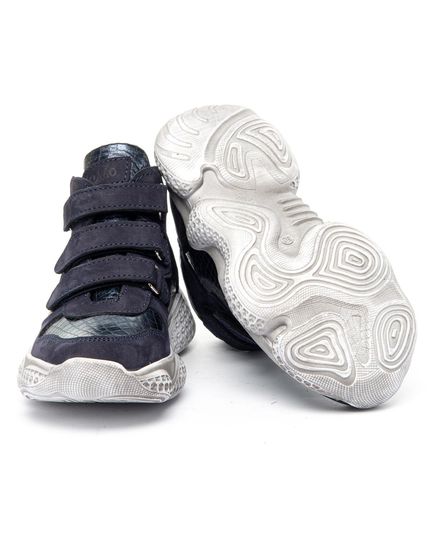 Ботинки для девочек Theo Leo синего цвета, Цвет: синій, Размер: 26, изображение 3