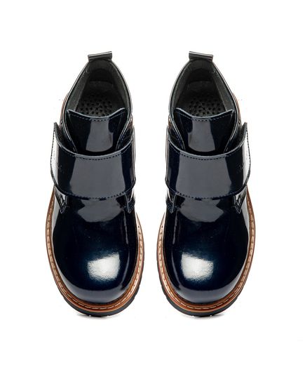 Ботинки для девочек Theo Leo темно-синего цвета, Цвет: т.синій, Размер: 27, изображение 5