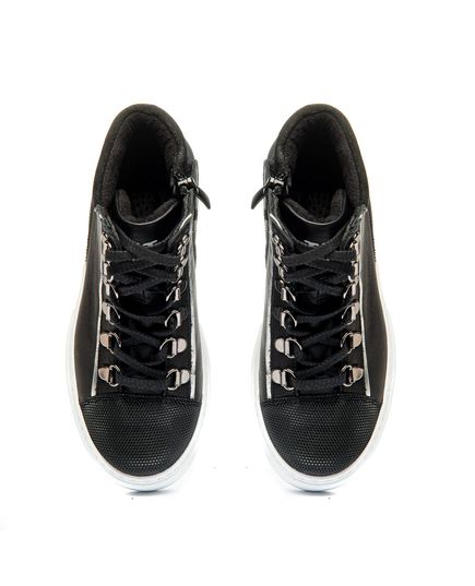 Черевики дитячі Theo Leo чорного кольору, Колір: чорний, Розмір: 31, зображення 2