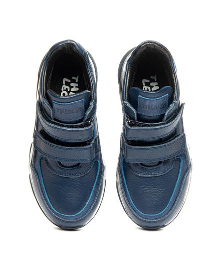 Черевики для хлопчиків Theo Leo синього кольору, Колір: синій, Розмір: 31, зображення 5