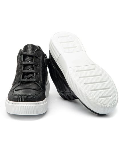 Черевики дитячі Theo Leo чорного кольору, Колір: чорний, Розмір: 28, зображення 4