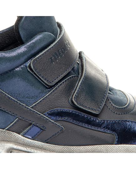 Ботинки для девочек Theo Leo синего цвета, Цвет: синій/срібло, Размер: 28, изображение 4