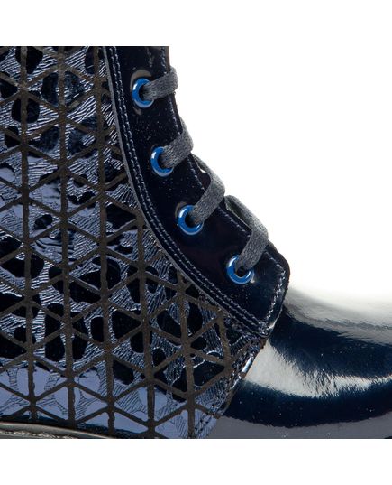 Ботинки для девочек Theo Leo синего цвета, Цвет: синій, Размер: 28, изображение 4