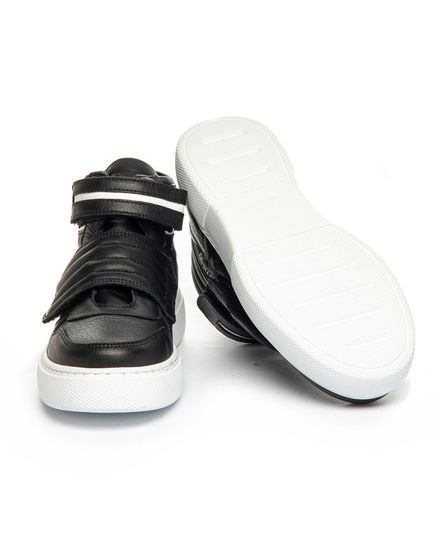 Ботинки для мальчиков Theo Leo черного цвета, Цвет: чорний, Размер: 27, изображение 3