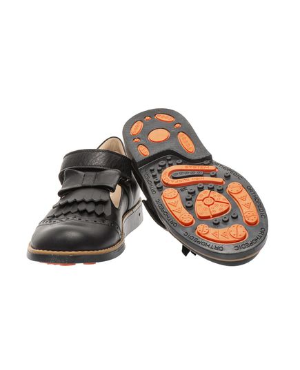 Туфли для девочек Theo Leo черного цвета, Цвет: чорний, Размер: 34, изображение 2