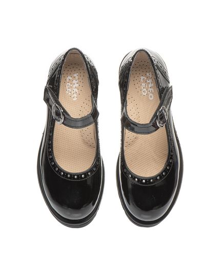 Туфли для девочек Theo Leo черного цвета, Цвет: чорний, Размер: 39, изображение 3