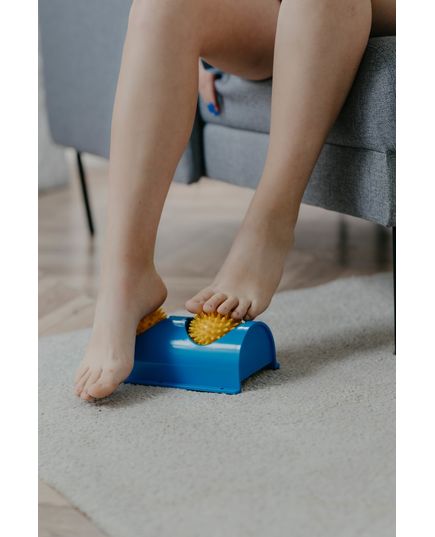 Масажер для ніг (м'ячі голчаті на підставці) OМ-404, OrtoMed, зображення 2