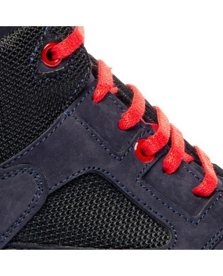 Черевики для хлопчиків Theo Leo синього кольору, Колір: синій/червоний, Розмір: 27, зображення 4