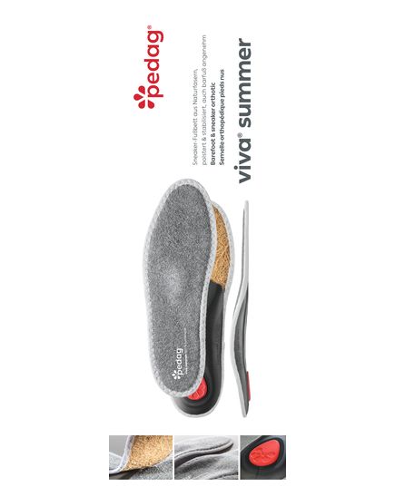 VIVA® SUMMER PEDAG 183 - ОРТОПЕДИЧНА КАРКАСНА УСТІЛКА-СУПІНАТОР, Розмір: 38, зображення 3