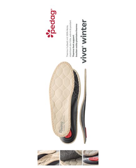 VIVA® WINTER PEDAG 198 - ОРТОПЕДИЧНА КАРКАСНА УСТІЛКА-СУПІНАТОР, Розмір: 38, зображення 2