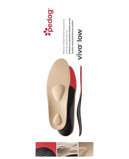 VIVA® LOW PEDAG 188 - ОРТОПЕДИЧНА УСТІЛКА з низьким поздовжнім склепінням, Розмір: 38, зображення 2