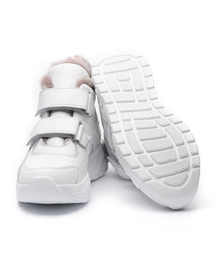 Зимові черевики для дівчаток 1442, Колір: білий, Розмір: 28, зображення 3