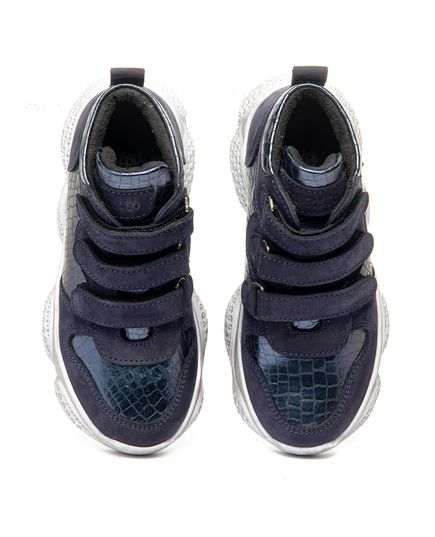 Ботинки для девочек Theo Leo синего цвета, Цвет: синій, Размер: 26, изображение 5