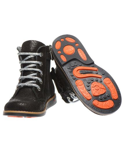 Черевики для дівчат Theo Leo чорного кольору, Колір: чорний, Розмір: 19, зображення 2