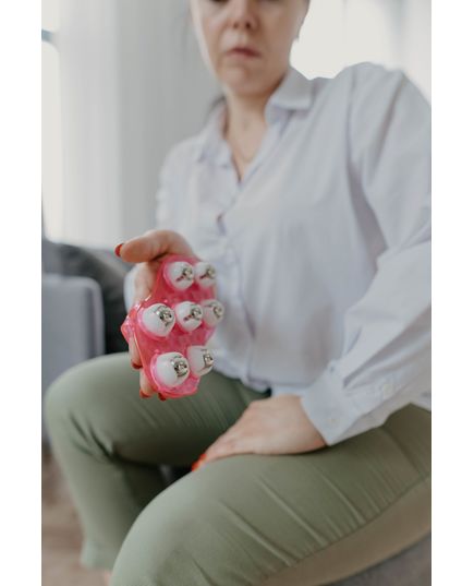 Роликовий масажер-рукавичка OМ-524, OrtoMed, зображення 5