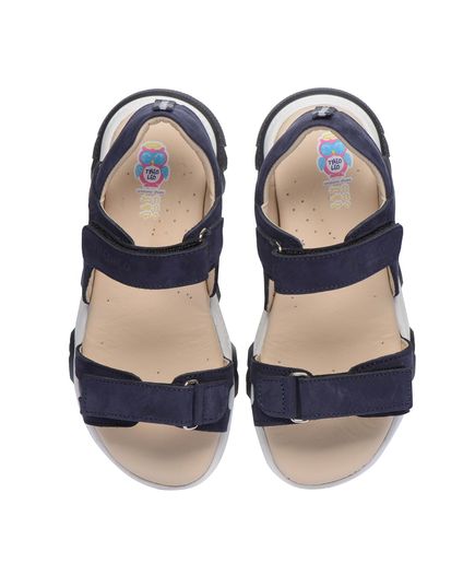 Босоніжки для хлопчиків Theo Leo темно-синього кольору, Колір: т.синій, Розмір: 37, зображення 4